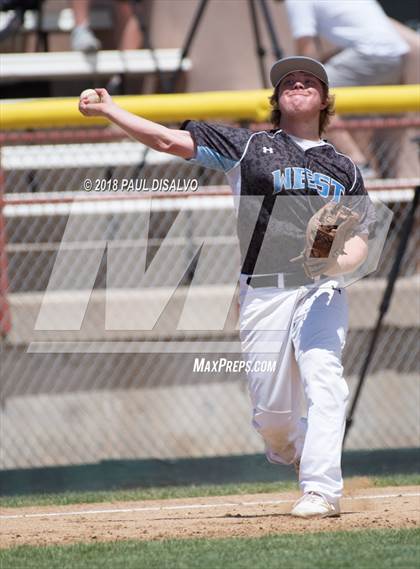 Thumbnail 3 in Valor Christian vs. Pueblo West (CHSAA 4A State Final) photogallery.