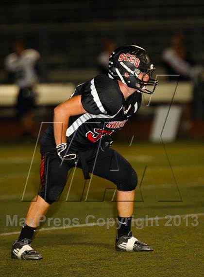 Thumbnail 3 in Santa Clarita Christian vs. Capistrano Valley Christian photogallery.