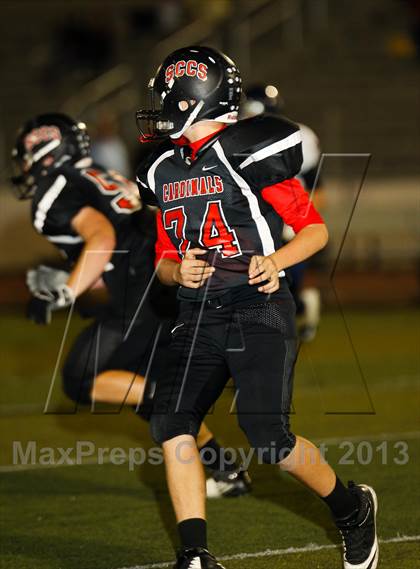 Thumbnail 2 in Santa Clarita Christian vs. Capistrano Valley Christian photogallery.
