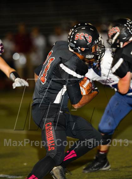 Thumbnail 3 in Santa Clarita Christian vs. Capistrano Valley Christian photogallery.