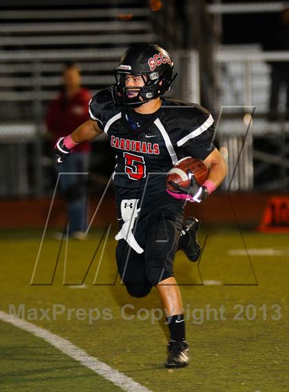 Thumbnail 3 in Santa Clarita Christian vs. Capistrano Valley Christian photogallery.
