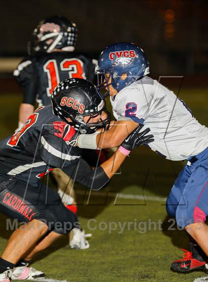 Thumbnail 3 in Santa Clarita Christian vs. Capistrano Valley Christian photogallery.