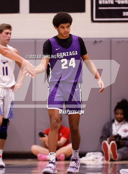 Thumbnail 3 in Gonzaga vs. Etowah (Holiday Hoopsgiving) photogallery.