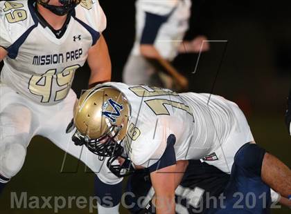 Thumbnail 3 in Mission Prep vs. Flintridge Prep (CIF SS Playoffs) photogallery.