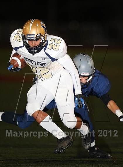 Thumbnail 2 in Mission Prep vs. Flintridge Prep (CIF SS Playoffs) photogallery.