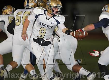 Thumbnail 2 in Mission Prep vs. Flintridge Prep (CIF SS Playoffs) photogallery.