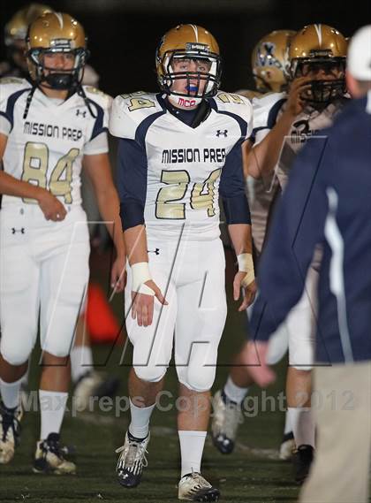 Thumbnail 2 in Mission Prep vs. Flintridge Prep (CIF SS Playoffs) photogallery.