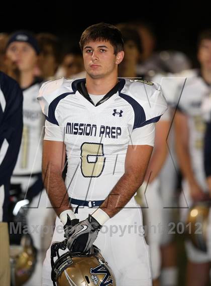 Thumbnail 3 in Mission Prep vs. Flintridge Prep (CIF SS Playoffs) photogallery.