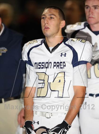 Thumbnail 3 in Mission Prep vs. Flintridge Prep (CIF SS Playoffs) photogallery.