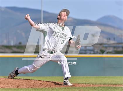 Thumbnail 3 in Canyon Crest Academy vs Sage Creek (67th Annual San Diego Lions Tournament 4A Final) photogallery.