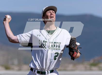 Thumbnail 3 in Canyon Crest Academy vs Sage Creek (67th Annual San Diego Lions Tournament 4A Final) photogallery.