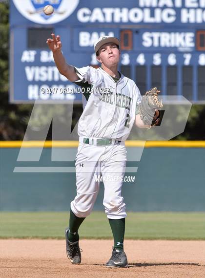 Thumbnail 3 in Canyon Crest Academy vs Sage Creek (67th Annual San Diego Lions Tournament 4A Final) photogallery.