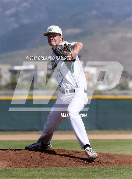 Thumbnail 3 in Canyon Crest Academy vs Sage Creek (67th Annual San Diego Lions Tournament 4A Final) photogallery.