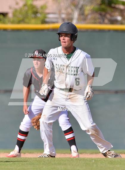 Thumbnail 3 in Canyon Crest Academy vs Sage Creek (67th Annual San Diego Lions Tournament 4A Final) photogallery.