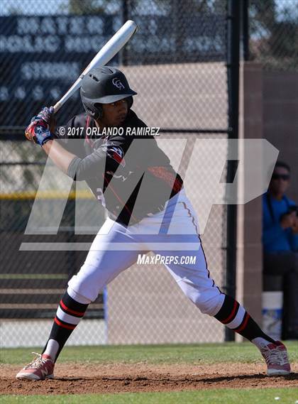 Thumbnail 2 in Canyon Crest Academy vs Sage Creek (67th Annual San Diego Lions Tournament 4A Final) photogallery.