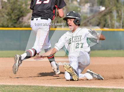 Thumbnail 2 in Canyon Crest Academy vs Sage Creek (67th Annual San Diego Lions Tournament 4A Final) photogallery.