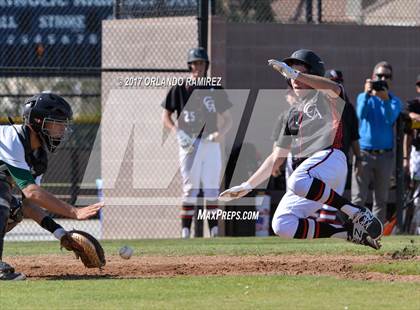 Thumbnail 3 in Canyon Crest Academy vs Sage Creek (67th Annual San Diego Lions Tournament 4A Final) photogallery.