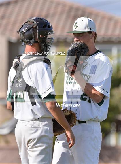 Thumbnail 2 in Canyon Crest Academy vs Sage Creek (67th Annual San Diego Lions Tournament 4A Final) photogallery.