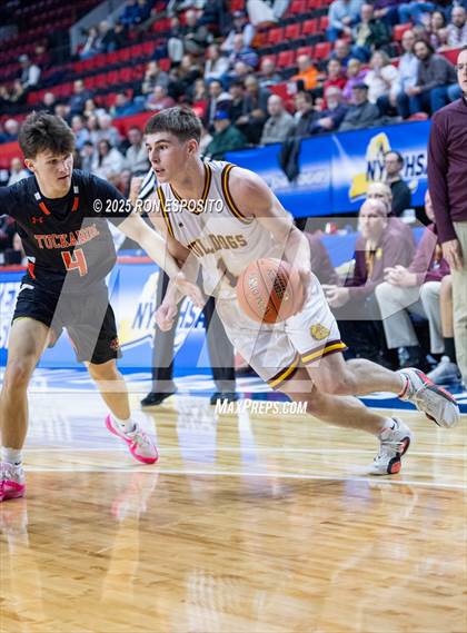 Thumbnail 3 in Tuckahoe vs Berne-Knox-Westerlo (NYSPHSAA Class C Semifinal) photogallery.