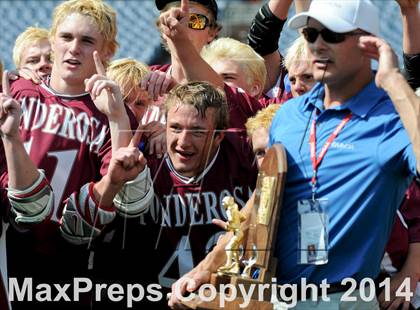 Thumbnail 1 in Wheat Ridge vs. Ponderosa (CHSAA 4A Final) photogallery.