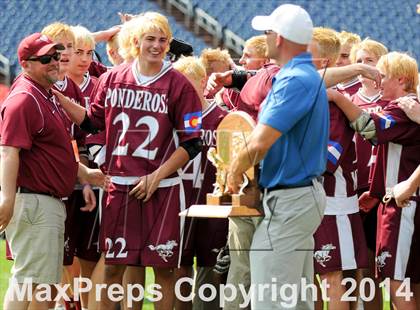 Thumbnail 2 in Wheat Ridge vs. Ponderosa (CHSAA 4A Final) photogallery.