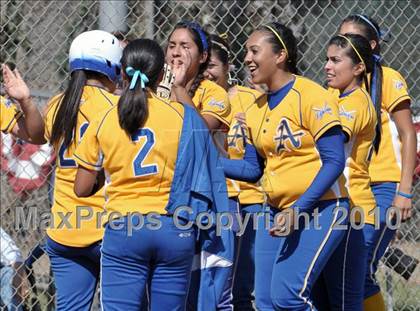 Thumbnail 1 in Rancho Alamitos @ Bishop Amat (CIF SS Playoffs) photogallery.
