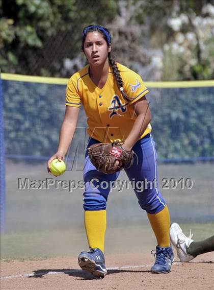 Thumbnail 1 in Rancho Alamitos @ Bishop Amat (CIF SS Playoffs) photogallery.