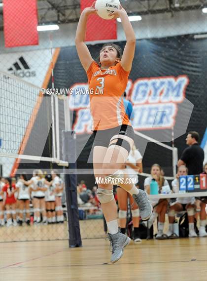 Thumbnail 2 in Saint Joseph vs. Santiago (Queen's Court Tournament) photogallery.