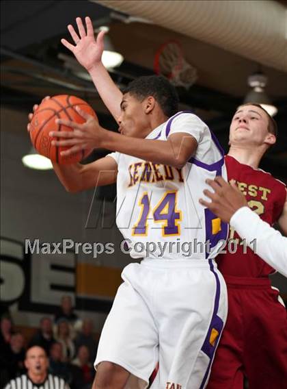 Thumbnail 1 in Kennedy vs. West Valley (Hornet Classic Tournament) photogallery.