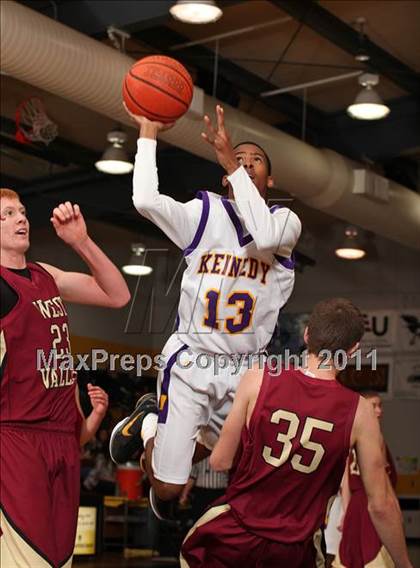 Thumbnail 2 in Kennedy vs. West Valley (Hornet Classic Tournament) photogallery.