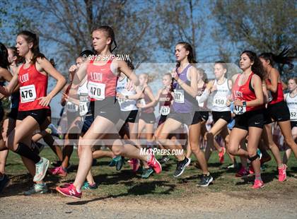 Thumbnail 1 in CIF Sac-Joaquin Section Cross Country Championships (D2 Girls) photogallery.