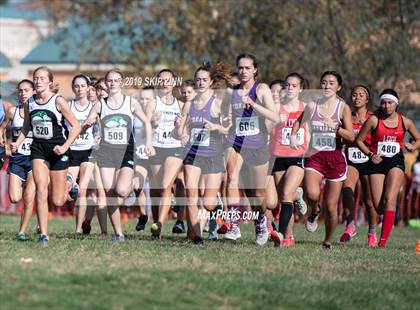 Thumbnail 1 in CIF Sac-Joaquin Section Cross Country Championships (D2 Girls) photogallery.
