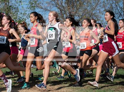 Thumbnail 3 in CIF Sac-Joaquin Section Cross Country Championships (D2 Girls) photogallery.