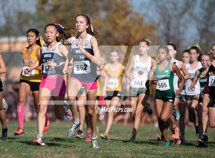 Thumbnail 3 in CIF Sac-Joaquin Section Cross Country Championships (D2 Girls) photogallery.