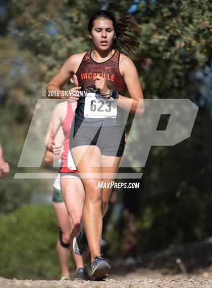 Thumbnail 2 in CIF Sac-Joaquin Section Cross Country Championships (D2 Girls) photogallery.