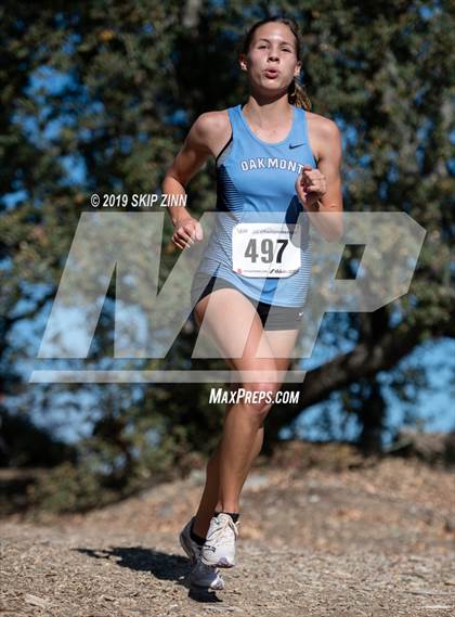 Thumbnail 3 in CIF Sac-Joaquin Section Cross Country Championships (D2 Girls) photogallery.