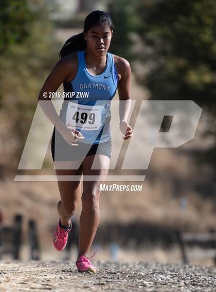 Thumbnail 3 in CIF Sac-Joaquin Section Cross Country Championships (D2 Girls) photogallery.