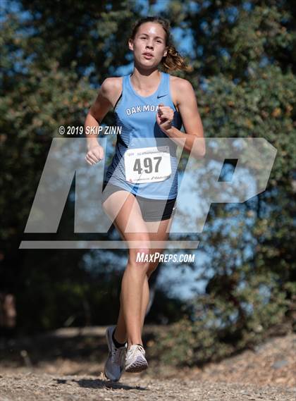 Thumbnail 3 in CIF Sac-Joaquin Section Cross Country Championships (D2 Girls) photogallery.