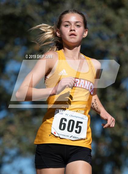 Thumbnail 1 in CIF Sac-Joaquin Section Cross Country Championships (D2 Girls) photogallery.