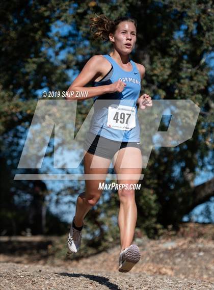 Thumbnail 2 in CIF Sac-Joaquin Section Cross Country Championships (D2 Girls) photogallery.