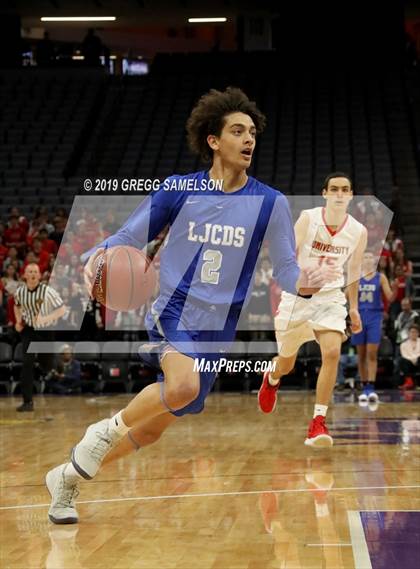 Thumbnail 1 in University vs La Jolla Country Day (CIF State D3 Final) photogallery.