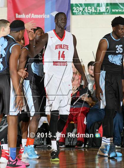 Thumbnail 2 in Potter's House Christian vs. Athlete Institute (City of Palms Classic) photogallery.