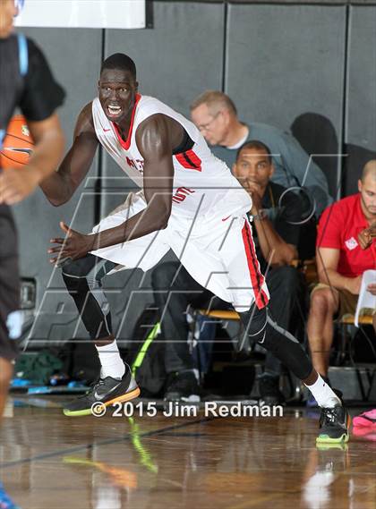 Thumbnail 3 in Potter's House Christian vs. Athlete Institute (City of Palms Classic) photogallery.