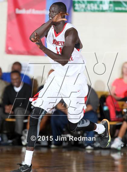 Thumbnail 1 in Potter's House Christian vs. Athlete Institute (City of Palms Classic) photogallery.
