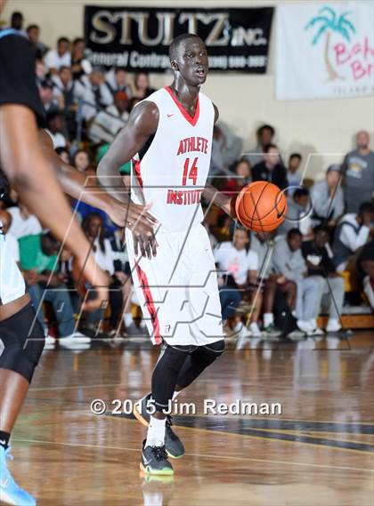 Thumbnail 1 in Potter's House Christian vs. Athlete Institute (City of Palms Classic) photogallery.