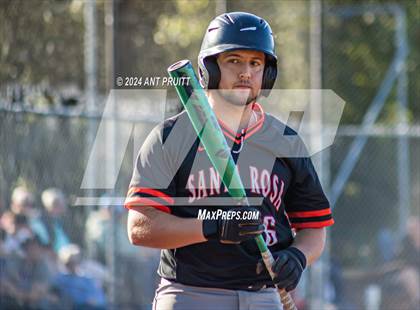 Thumbnail 1 in Santa Rosa @ St. Vincent de Paul (North Bay Redwood League Round 1 Playoff) photogallery.