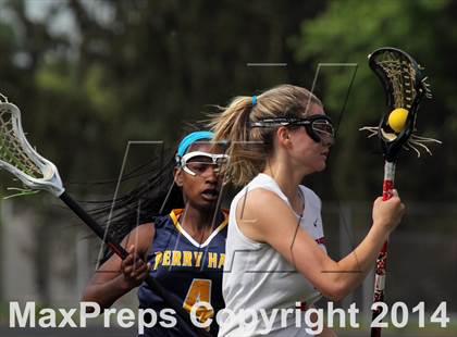 Thumbnail 3 in Dulaney @ Perry Hall (MPSSA 4A/3A South Regional Playoff)  photogallery.