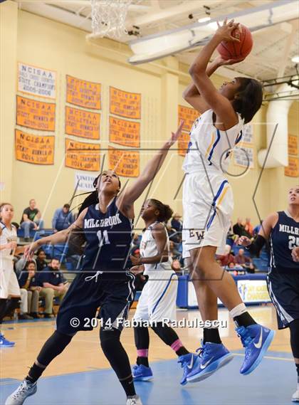 Thumbnail 1 in Millbrook vs. East Wake (High School OT Holiday Invitational) photogallery.