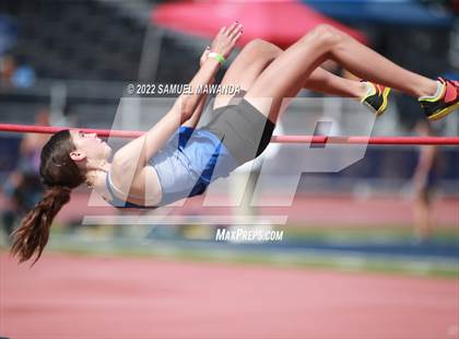 Thumbnail 2 in CIF LACS track and field Girls Finals photogallery.
