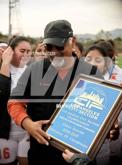 Thumbnail 2 in Fairfax vs. Huntington Park (CIF LA City Section D4 Final)  photogallery.